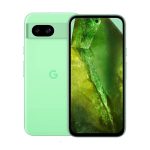 The Google Pixel 8a mobile phone has a capacity of 256 GB and 8 GB of RAM