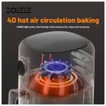 Zolele Air fryer ZA004 oil-free 4.5 liter air fryer