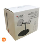 پایه نگهدارنده و شارژر وایرلس گوشی موبایل wirless charger 15w 4 in1 wireless adapter